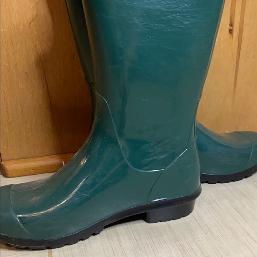 UGG Emerald Green Rain boots